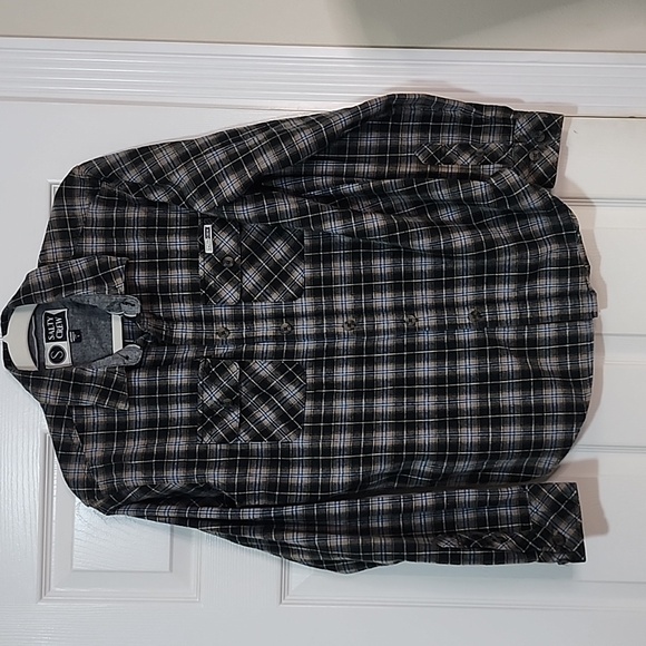 Men's Salty Crew keel flannel - Picture 2 of 7